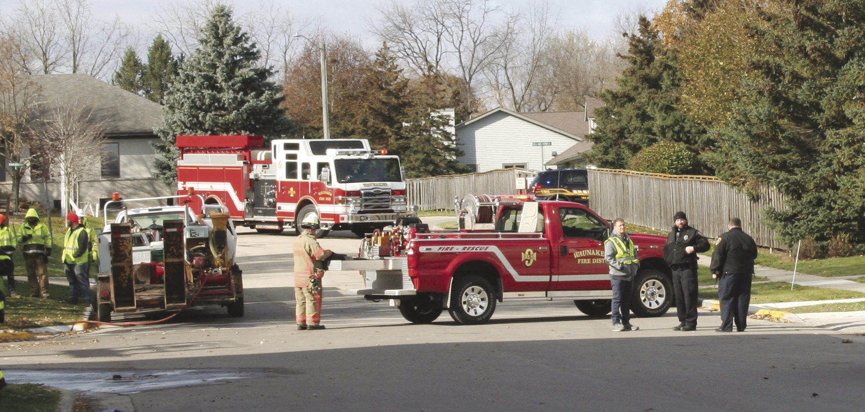 Gas leak